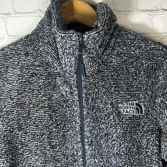 The North Face Osito 2 Womens Fleece Full Zip Shacket Jacket size XS Zipper Pock - Picture 3 of 10
